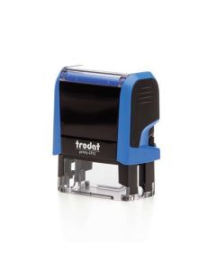 Razítko "Printy 4912", modrá, černý polštářek, TRODAT