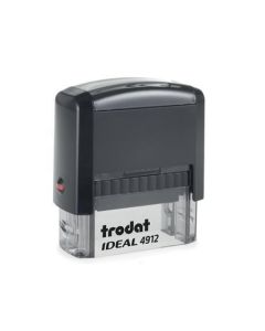 Razítko "Ideal 4912", černá, černý polštářek, TRODAT P2IDEAL4912