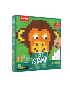 Kreativní sada razítek "Pixel Stamp", zvířátka, TRODAT CR-PXS-AN