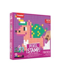 Kreativní sada razítek "Pixel Stamp", pohádkové postavy, TRODAT CR-PXS-FA