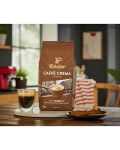 Káva zrnková, Tchibo, Barista Caffe Crema Intense, 1kg, sáček, 100% Arabica
