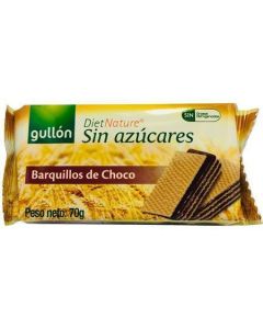 Oplatky, kakaová, bez cukru, 70 g, GULLÓN