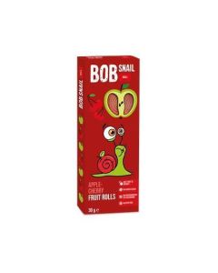 Ovocné rolky, jablko-třešeň, 30 g, BOB SNAIL BS-2028