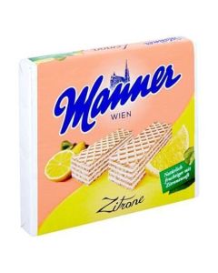 Oplatky "Manner Zitrone", citron, 75 g, MANNER 52473