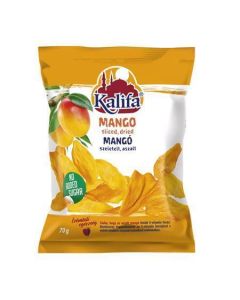 Sušené mango, plátky, 70 g, KALIFA 5997956704616