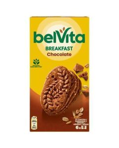 Sušenky "BREAKFAST", kakao, 6x 50 g, BELVITA 784589