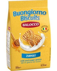 Sušenky "Zuppole“, s mlékem, 350 g, BALOCCO 237522