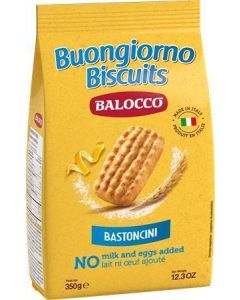 Sušenky "Bastoncini“, citronové, 350 g, BALOCCO 237520