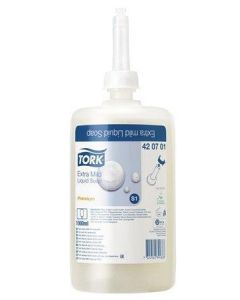 420701 Tekuté mýdlo "Premium Soap Liquid Extra Mild", neparfémované, TORK