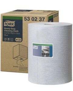 Utěrky, vhodné pro čištění rozpouštědel, v roli, TORK "Premium Multipurpose Cloth 530", modré