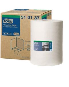 510137 Čistící utěrky na rozpouštědla "Premium Multipurpose", bílá, TORK