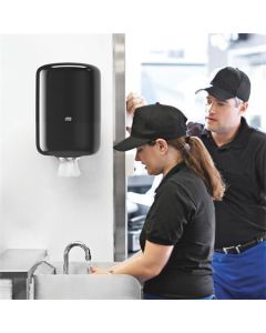 Zásobník na papírové ručníky, černá, plastový, M2 system, TORK