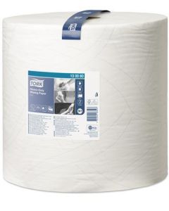 Papírová utěrka Heavy-Duty, bílá, role, W1 systém, TORK