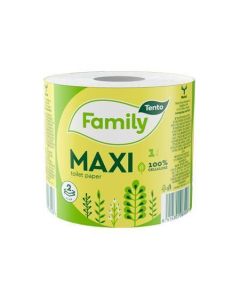 Toaletní papír "Family Maxi", přírodní, 2-vrstvý, 64 rolí, TENTO 231352