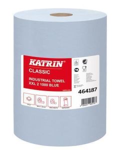 Papírové utěrky "Classic XXL2", modrá, 2-vrstvé,  KATRIN