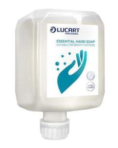 Pěnové mýdlo "IDENTITY Essential", bílá, náplň, 6 x 0,8 l, LUCART 89811000