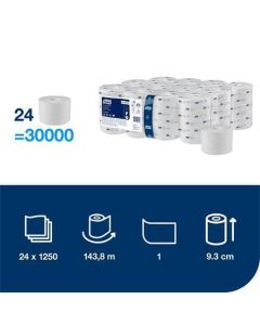 Toaletní papír "OptiServe", bílá, bezdutinkový, průměr 13,1 cm, 1 vrstva, systém T7, Universal, TORK
