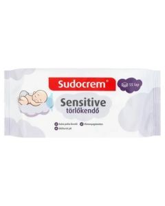 Dětské vlhčené ubrousky "Sensitive", 55 ks, SUDOCREM 32026729