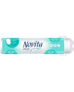 Odličovací tampony "Novita Delicate", 120 ks, CP12035NOVITADELICATE