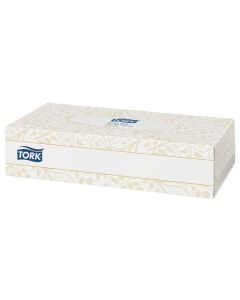 140280 Kapesníky "Premium", bílé, 2vrstvé, jemné, 100 ks, TORK