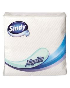 Ubrousky "Sindy", bílá, 45 listů