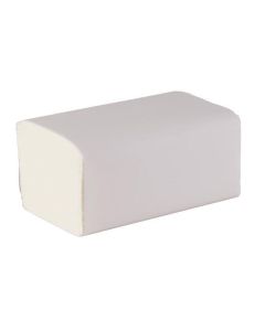 Papírové ručníky "Fine", bílá, 2 vrstvé, skládané Z/ V, 150 útržků, VICTORIA HYGIENE 863196