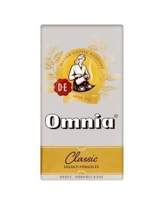 Káva mletá, pražená, vakuově balené, 250 g, DOUWE EGBERTS "Omnia"