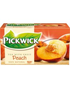 Čaj, černý, 20x1,5 g, PICKWICK, broskev