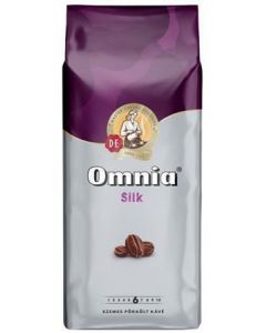 Káva "Omnia" Silk, pražená, zrnková, vakuově balené, 1000 g, DOUWE EGBERTS 14010008