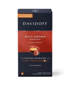Kávové kapsle "Rich Aroma", 10 ks, DAVIDOFF 522668