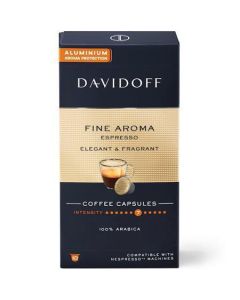 Kávové kapsle "Fine Aroma", 10 ks, DAVIDOFF 522670