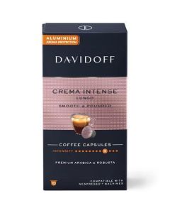 Kávové kapsle "Crema Intense Lungo", 10 ks, DAVIDOFF 522674