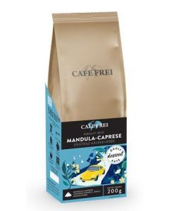 Káva "Amalfi Mio", mandlové caprese, pražená, mletá, 200 g, CAFE FREI 110309