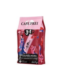Instantní káva "Tokijská malina s čokoládou 3 v 1", 20x 17 g, CAFE FREI 110295