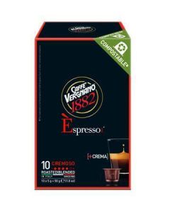 Kávové kapsle "Espresso Cremoso", kompatibilní s Nespresso, 10 ks, CAFFÉ VERGNANO 2295402