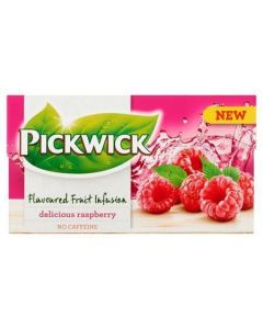 Ovocný čaj "Fruit Fusion", malina, 20x 2 g, PICKWICK 4029683