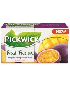 Ovocný čaj "Fruit Fusion", tropické ovoce, 20x 1,75 g, PICKWICK 4060979