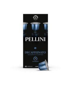 Kávové kapsle "Decaffeinato", kompatibilní s Nespresso, 10 ks, PELLINI 329440191
