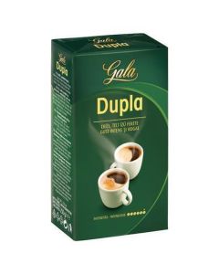 Káva "Dupla", pražená, mletá, 250 g, GALA 530718
