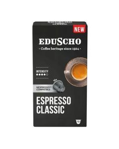 Kávové kapsle "Espresso Classic", kompatibilní s Nespresso, 10 ks, EDUSCHO 537125