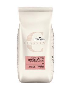 Káva "Café Créme Hausröstung", pražená, zrnková, 1000 g, J.J. Darboven 16009
