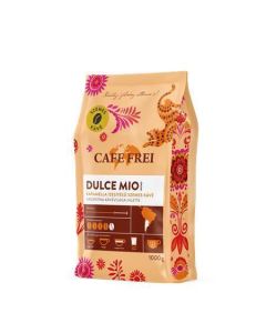 Káva "Dulce Mio" karamel, pražená, zrnková, 1000 g, CAFE FREI 110301