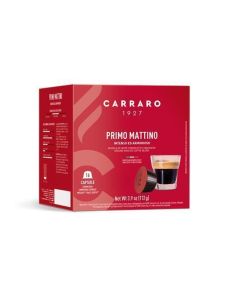 Kávové kapsle "Primo Mattino", kompatibilní s Dolce Gusto, 16 ks, CARRARO CAR100