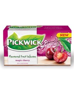 Čaj "Flavoured Fruit Infusion", višeň, 20x2 g, PICKWICK