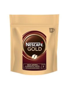 Káva, instantní, náhradní balení, 50 g, NESCAFÉ "Gold"