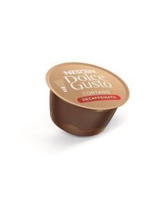Kapsle do kávovaru, 16 ks, NESCAFÉ "Dolce Gusto Cortrado" bez kofeinu