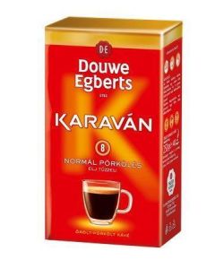Káva mletá "Karavan", standard, pražená, vakuově balená, 225 g, DOUWE EGBERTS