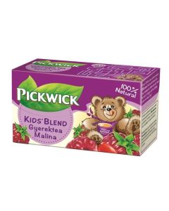 Ovocný čaj "Kid's Blend", malina, 20 x 1,5 g, PICKWICK