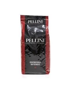 Káva zrnková, pražená, vakuově balené, 1000 g, PELLINI "Espresso Intenso"