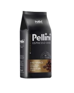 Káva zrnková, pražená, vakuově balené, 1000 g, PELLINI "Vivace"